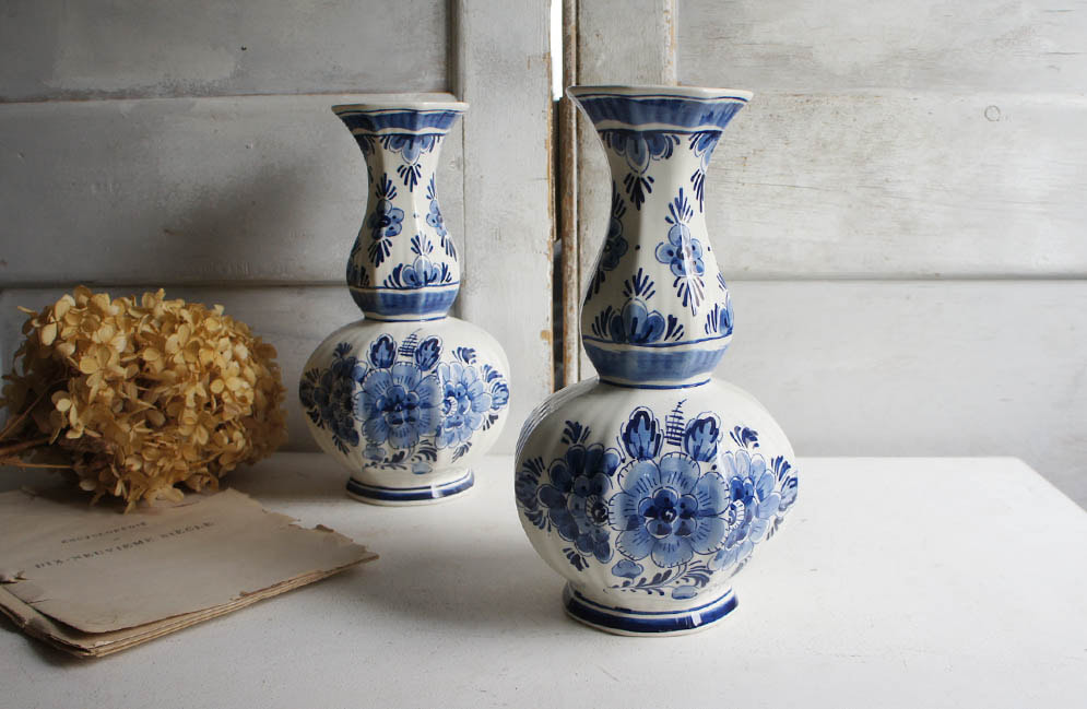 ロイヤルデルフト陶器の花瓶 - 花瓶